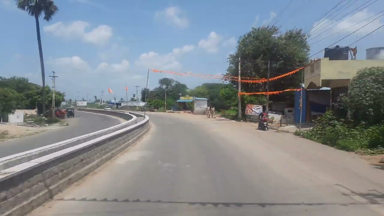 Miryalaguda bypass Road divider construction tour