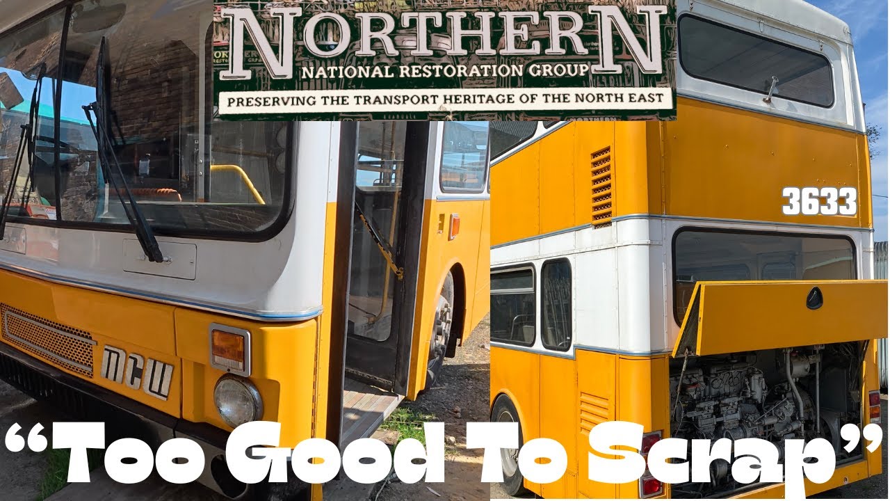 MCW METROBUS Saved from the scrap man discover how?  Northern National Restoration Group (NNRG) 