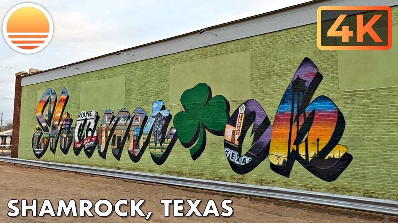 Shamrock, Texas! Drive with me!