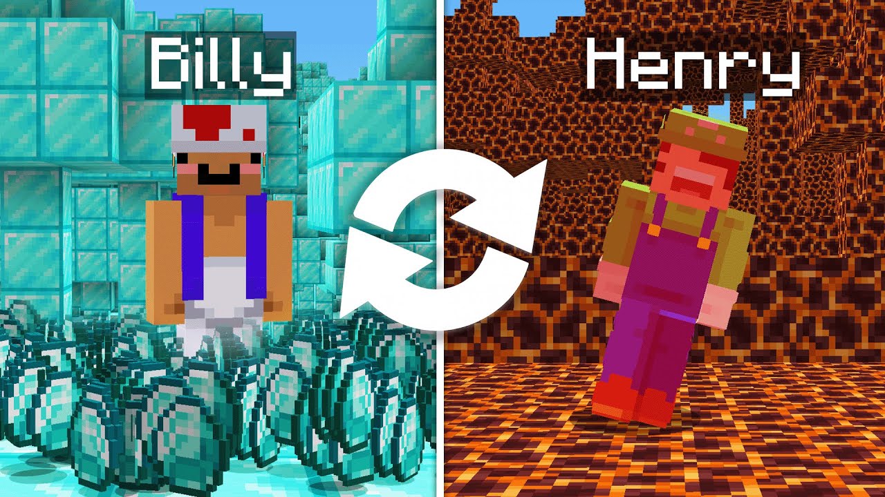 Minecraft Death Swap, but Chunks are Random...