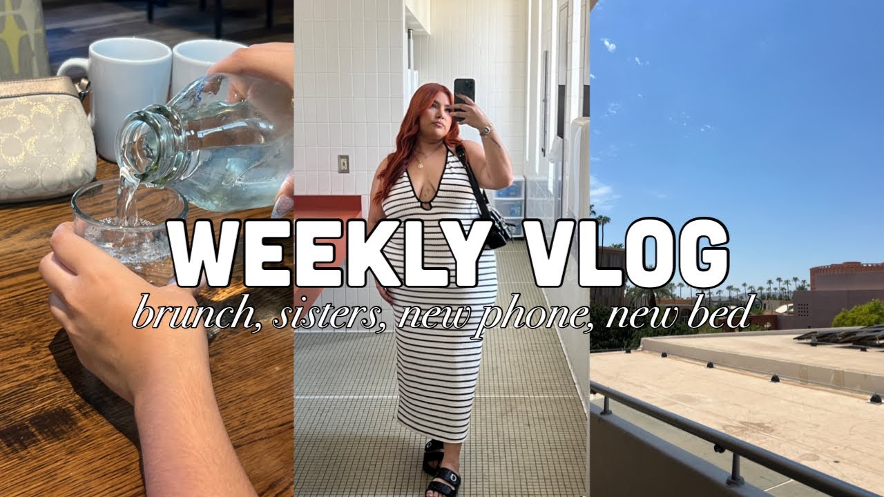 WEEKLY VLOG | sister day, hair refresh, NEW phone ✧