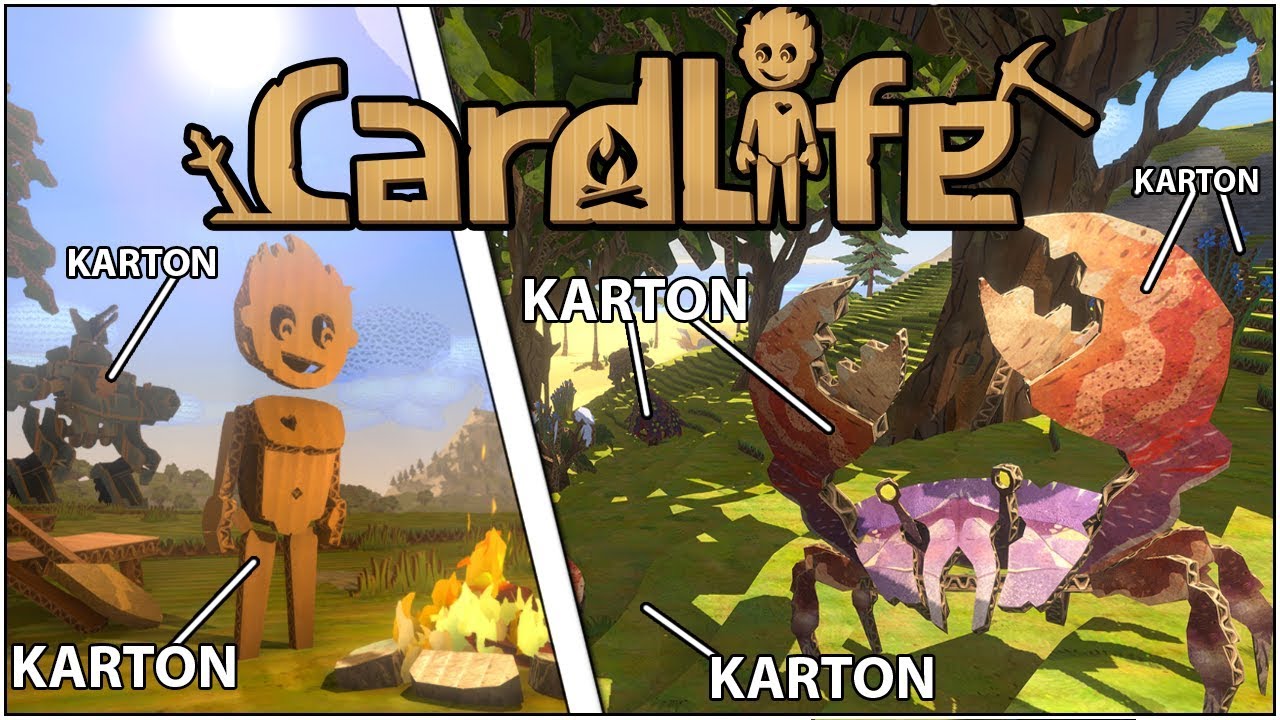 Gra w kt&oacute;rej wszystko tworzysz z KARTONU - CardLife: Cardboard Survival