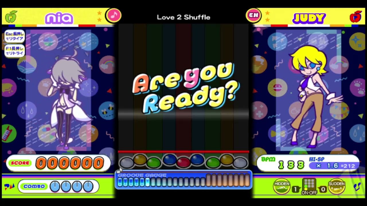 【ポップンLively】Love 2 Shuffle EX【謎色&HIDSUD】