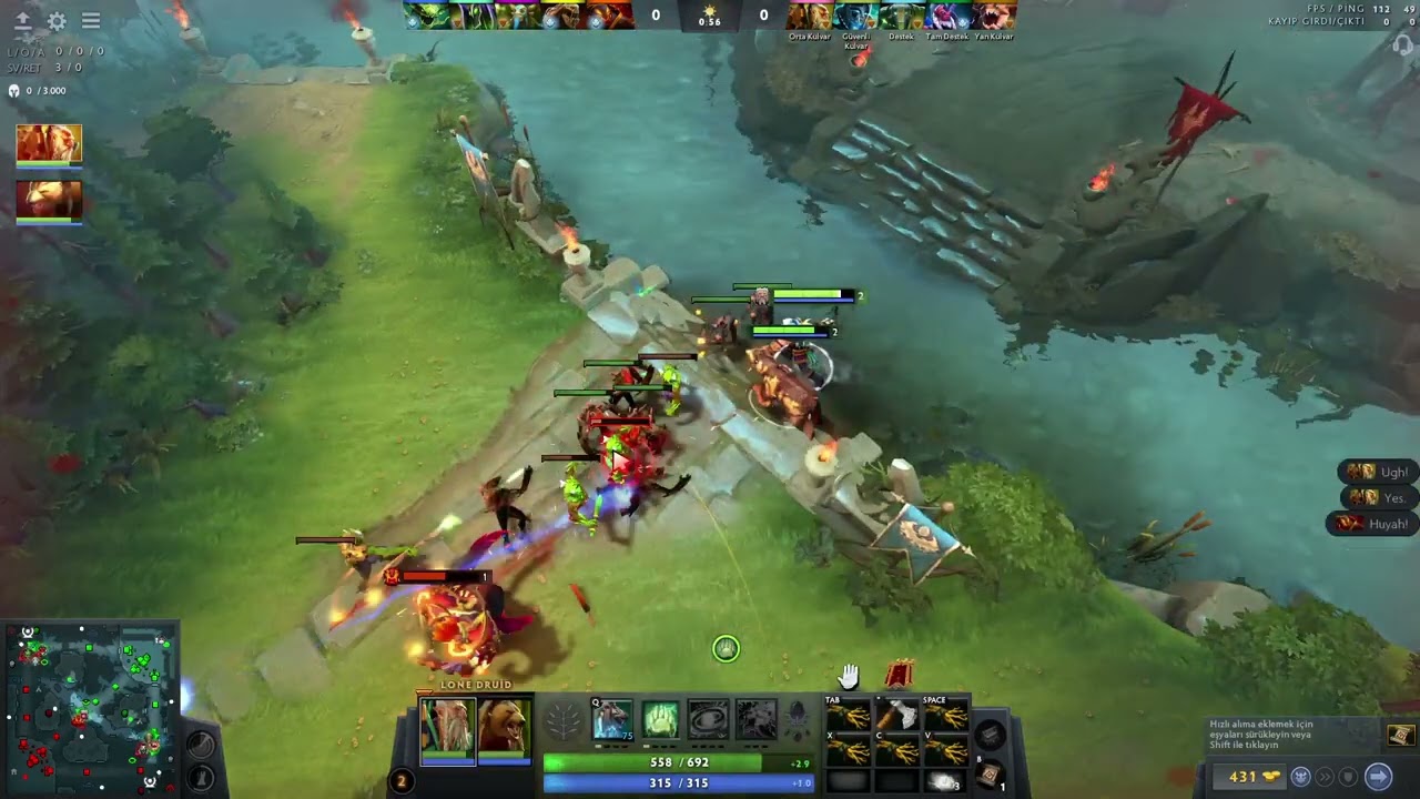 Archon Game Lone DruidPos2 // Full Gameplay keyfekeder vol13 7.35