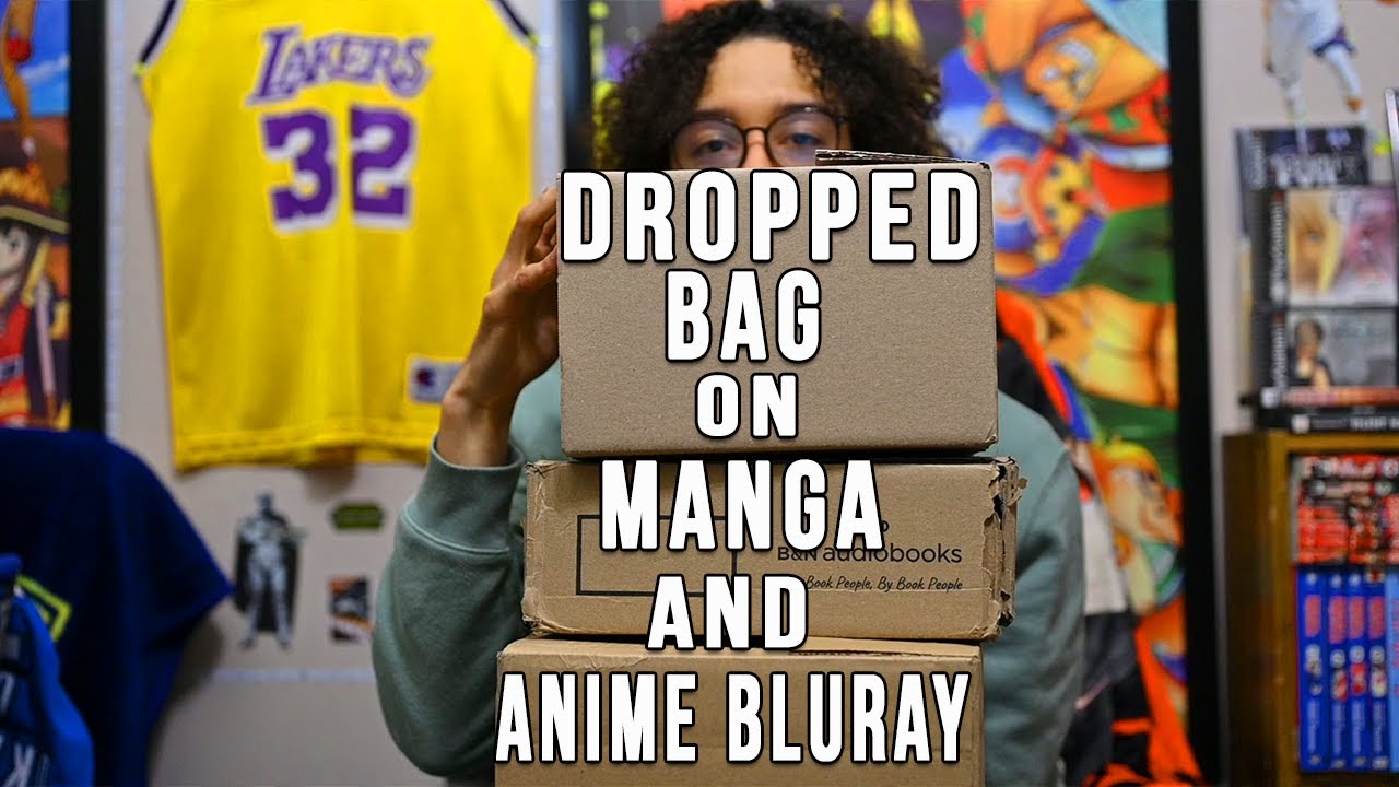 I SPENT A FORTUNE On Anime Blurays and Manga Haul!