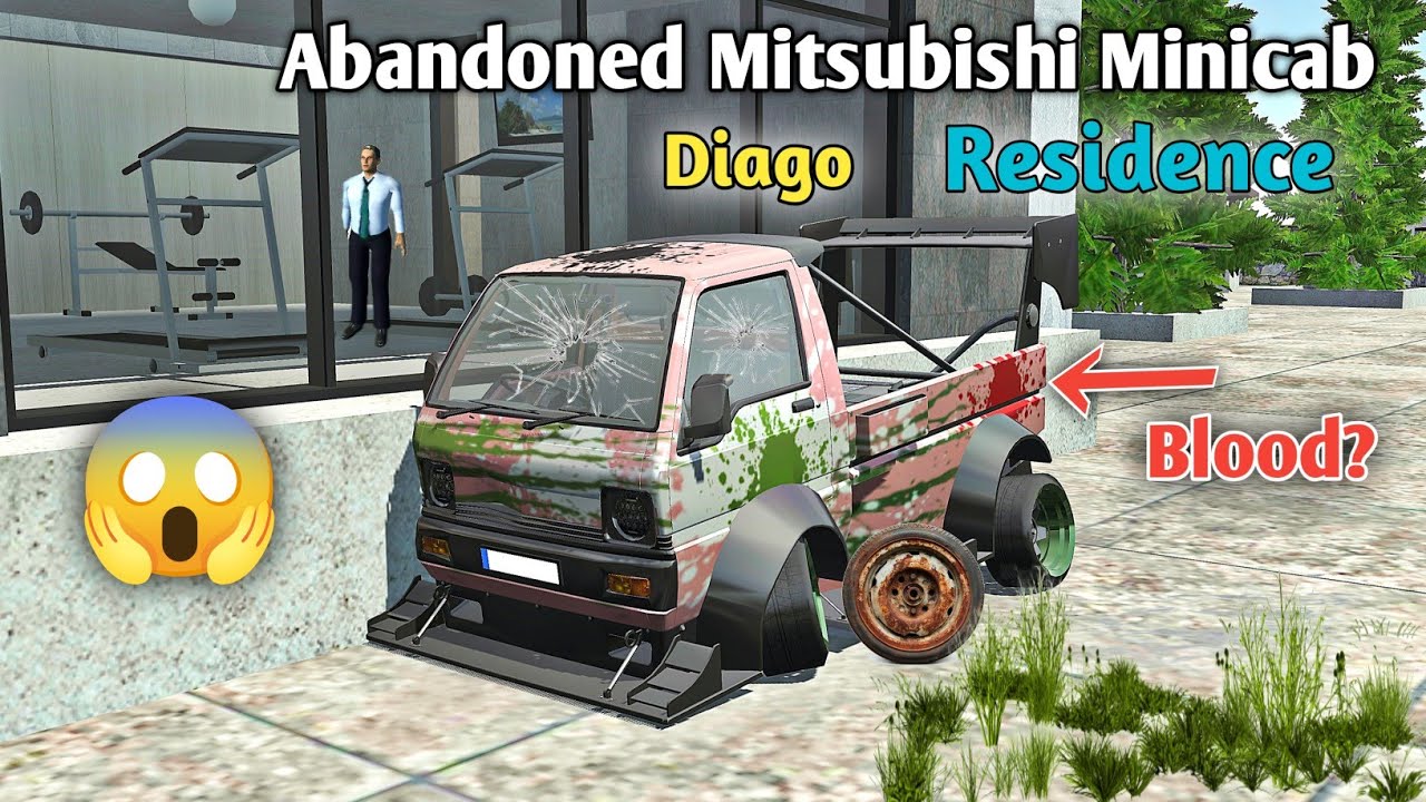 😱 I Found This Abandoned Mitsubishi Minicab From This Diago Residence - Car Simulator 2 Gameplay 