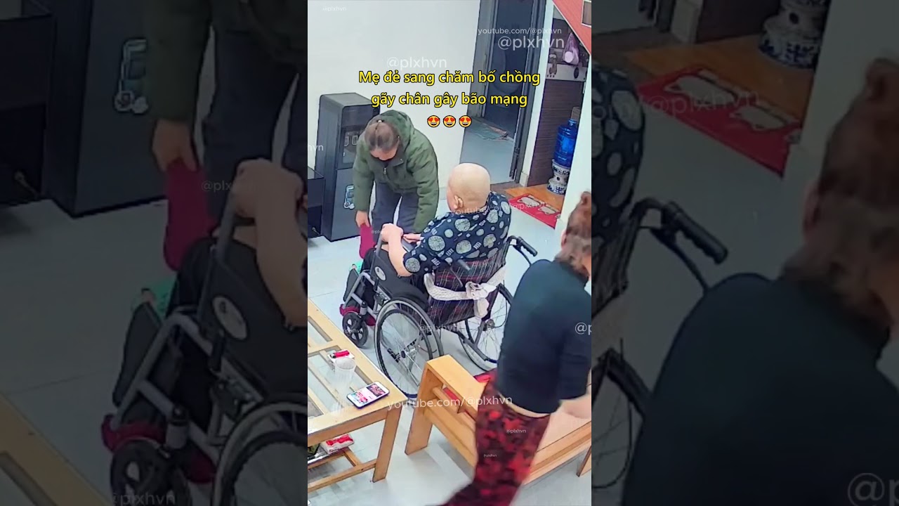 Mẹ đẻ sang chăm bố chồng gãy chân gây bão mạng 😍 