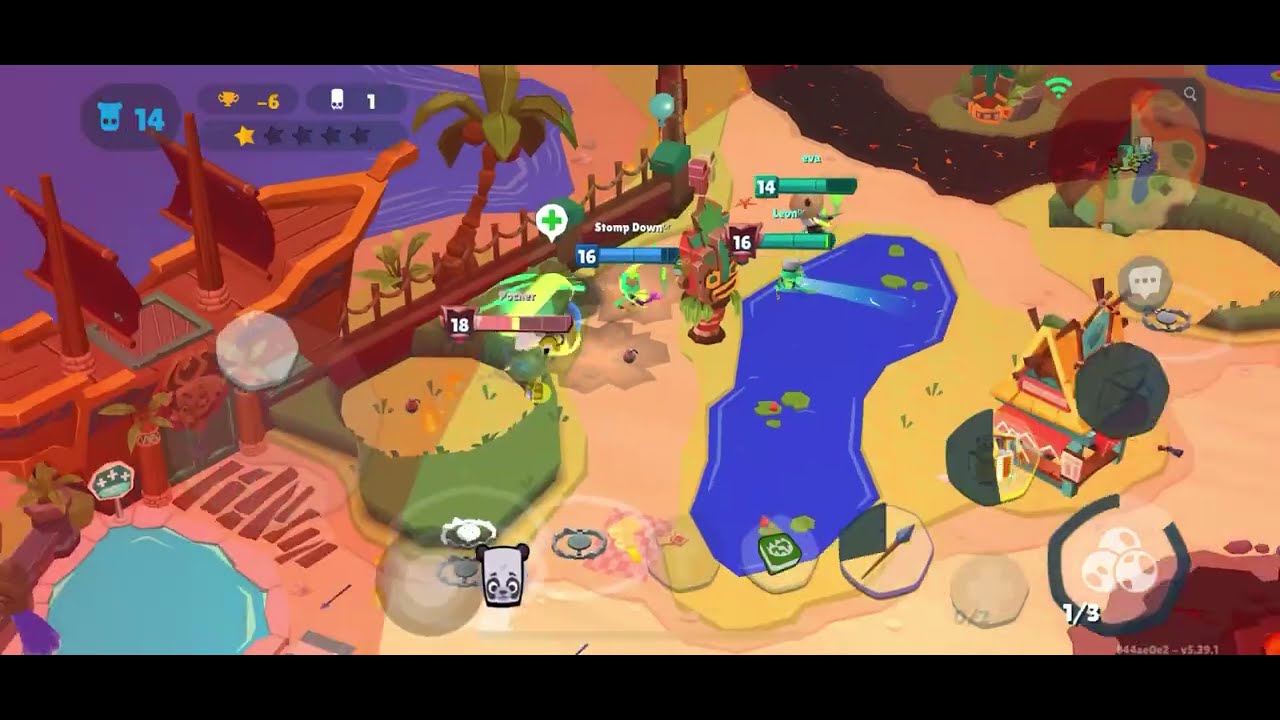 Lizzy squad beats big Dillo squad! Self-defib in the fire, kill him a second time! Healing formation