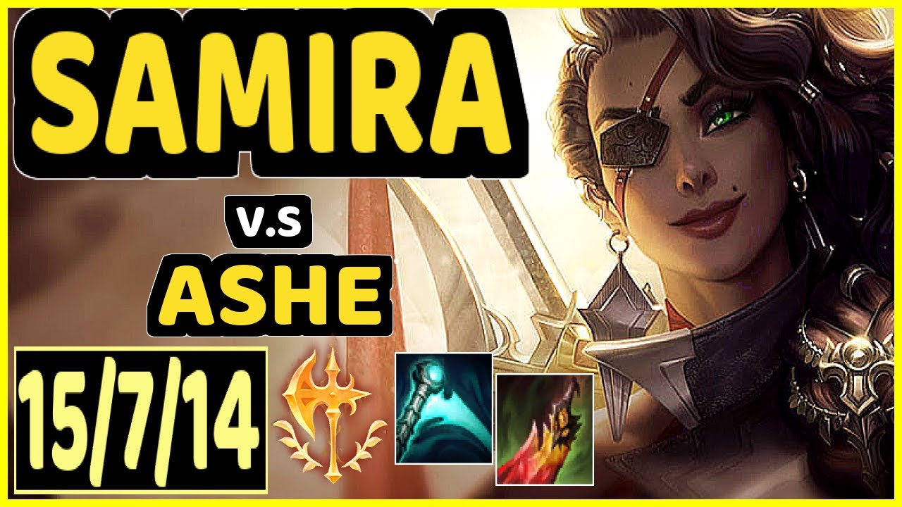 ROBO (SAMIRA) vs ASHE - 15/7/14 KDA BOTTOM ADC CHALLENGER GAMEPLAY - BR