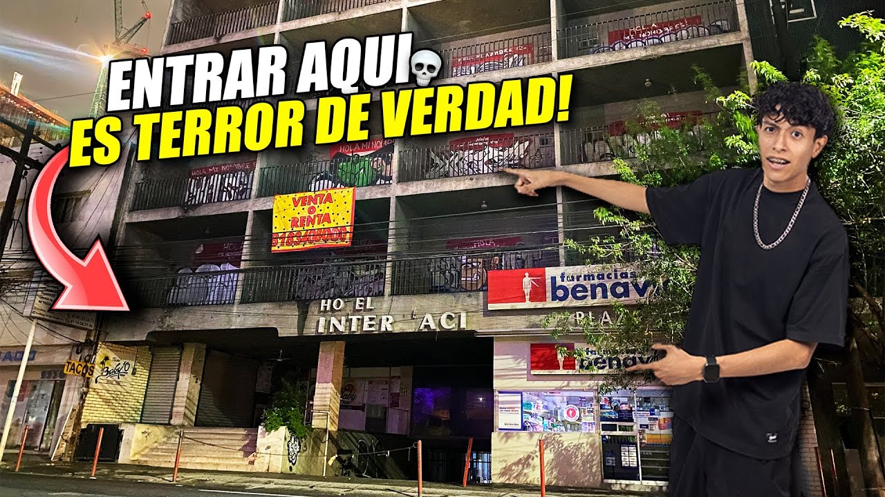 ENTRE a un HOTEL EMBRUJADO abandonado más de 10 años en Monterrey GsusRod