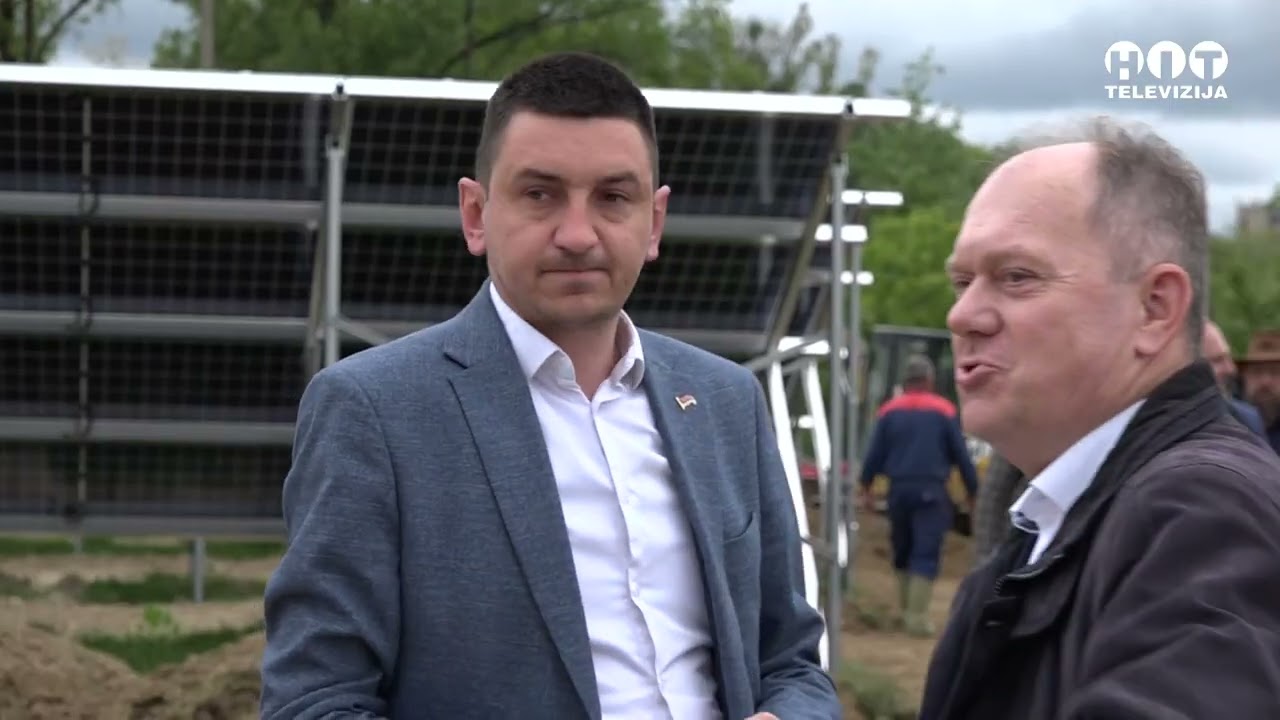 Pelagicevo - Tesic obisao gradiliste prvog solarnog parka - Hit Televizija Brcko