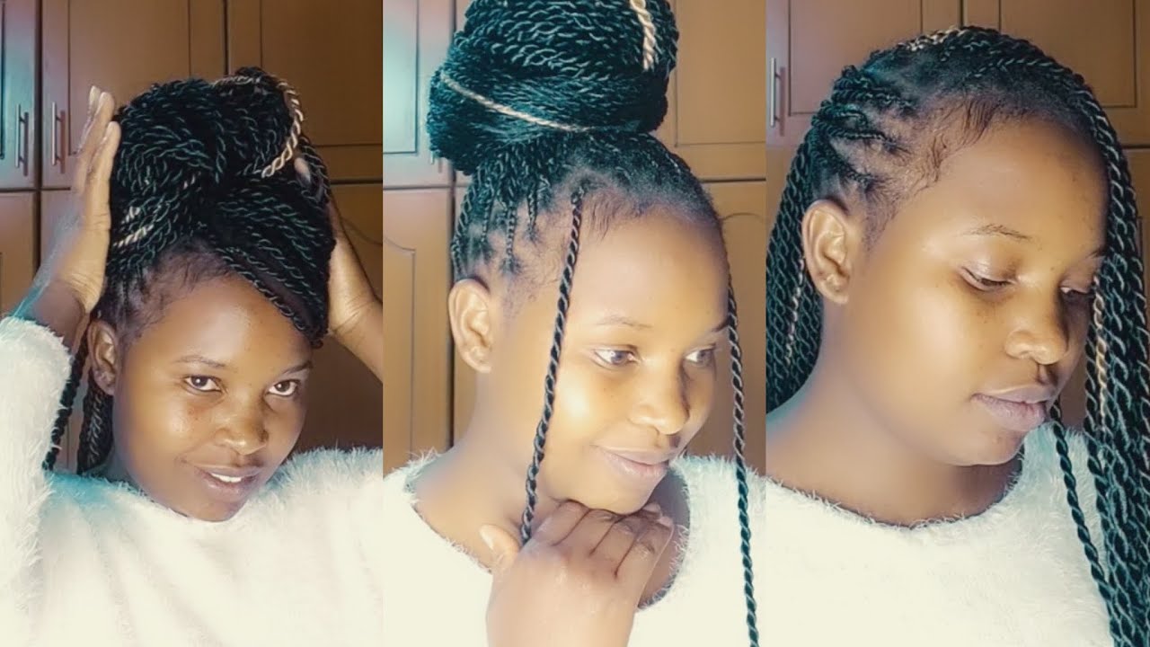 🔥🔥How to style box braids//11 knotless braids hairstyles //numbers 2,5&10 are my favourites😍🥰