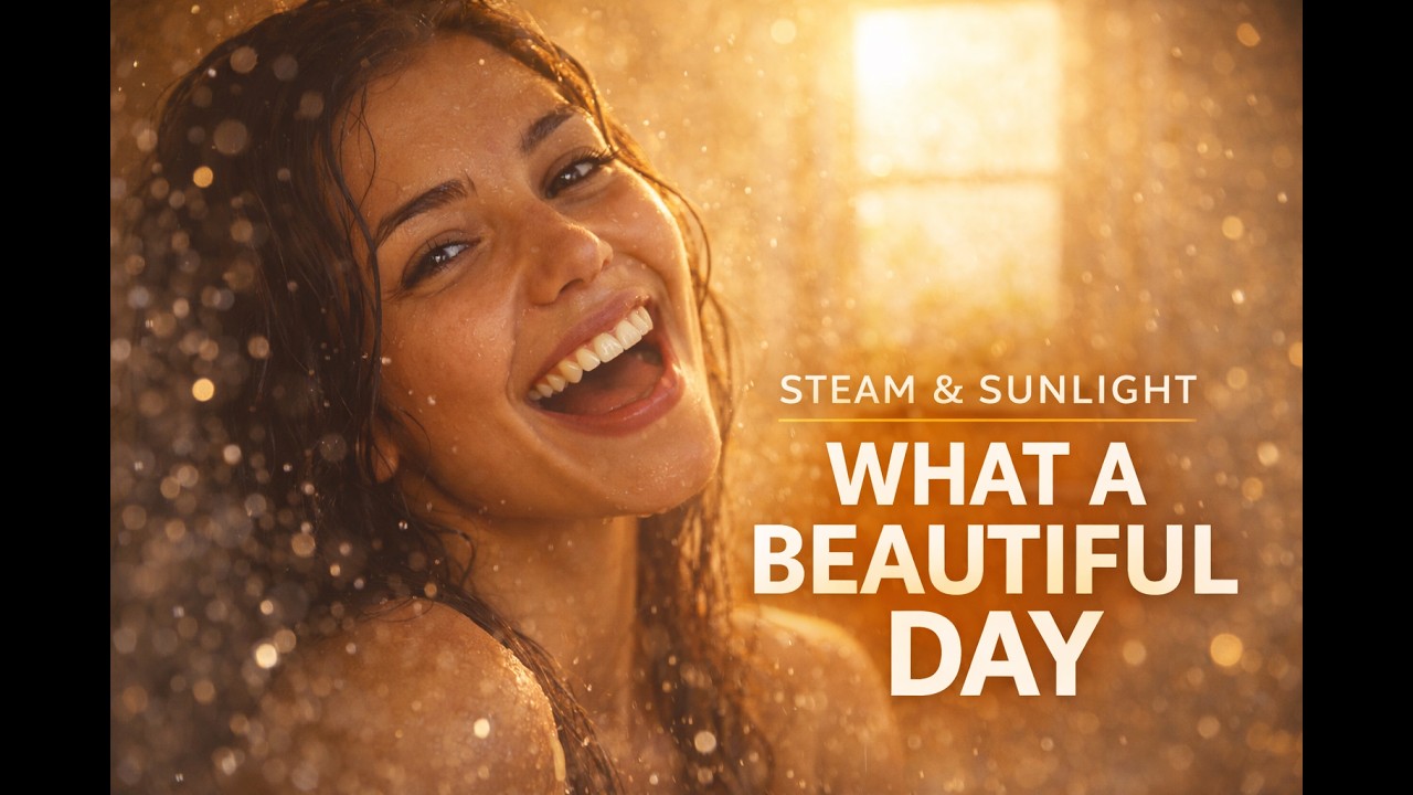 Steam & Sunlight – What a Beautiful Day (Feel Good Morning Shower Song)