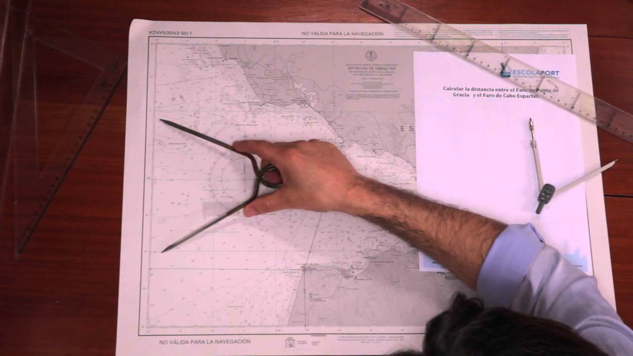 Medir la distancia en la carta / Ejercicio 3.1 [Escola Port Barcelona]