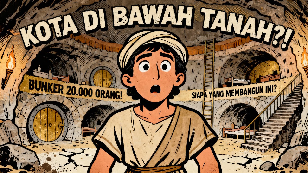 Misteri Kota Bawah Tanah Derinkuyu: Bunker Kiamat Berusia Ribuan Tahun