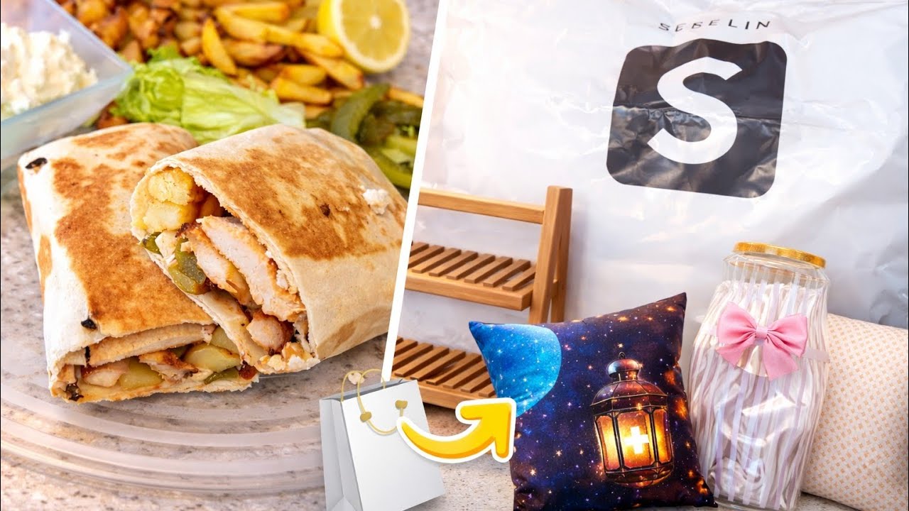 مشترياتي من شي إن 🛍 | أطيب شاورما بالبيت 🌯