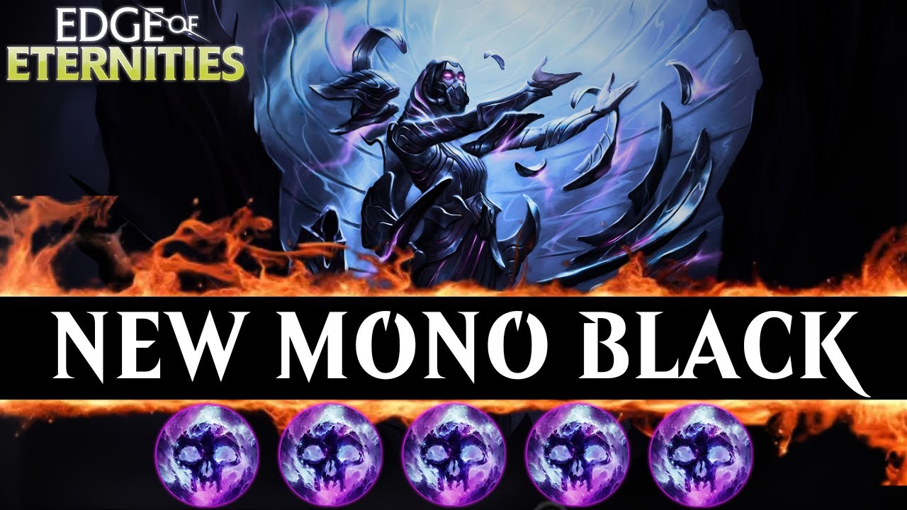 Stomping the Edge of Eternities event with new MONO BLACK AGGRO