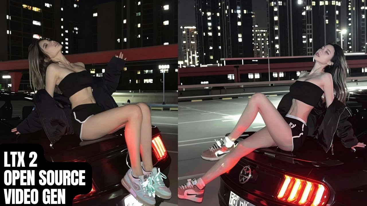 Первый взгляд на LTX-2 ComfyUI: Преобразование изображения в видео лучше, чем преобразование текс...