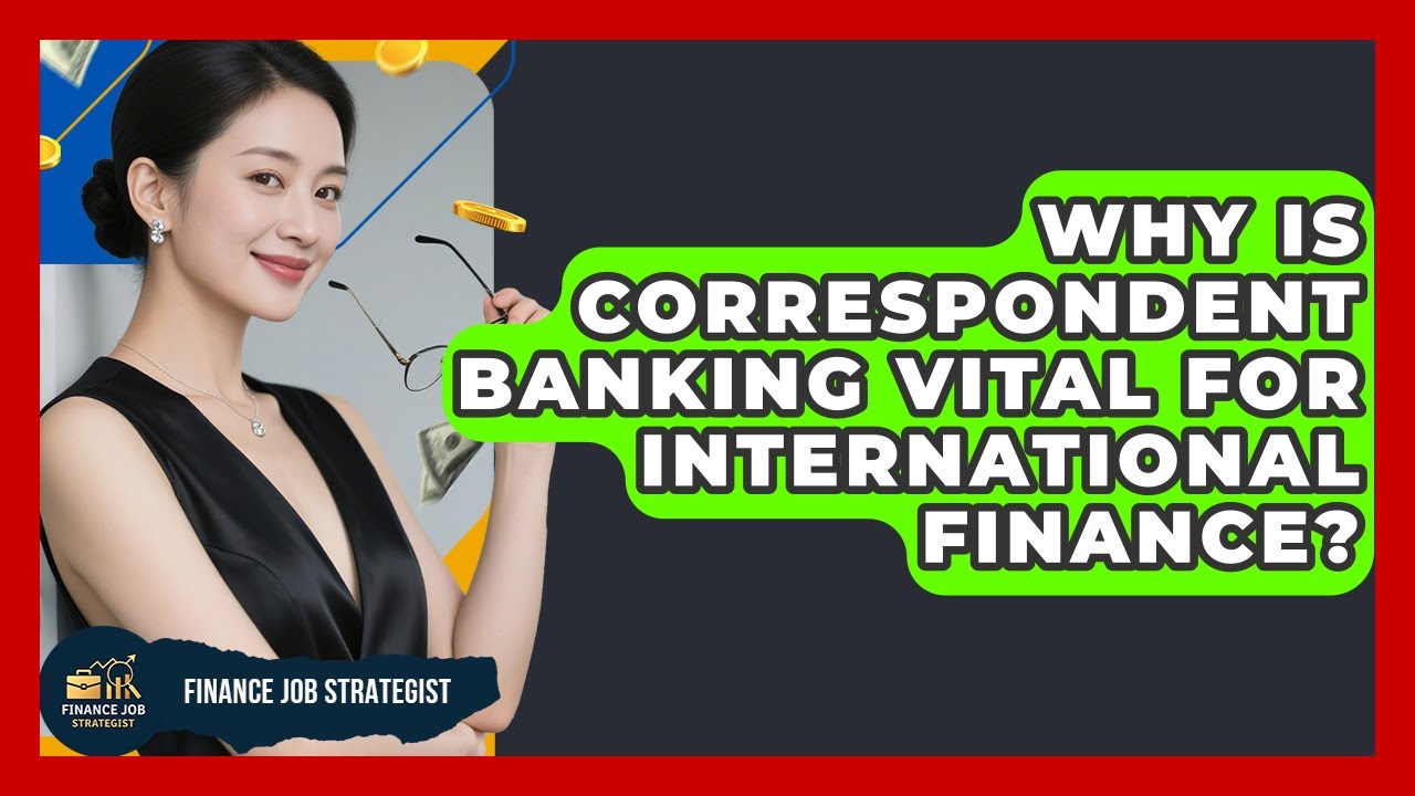 Why Is Correspondent Banking Vital For International Finance? - Finance Job Strategist