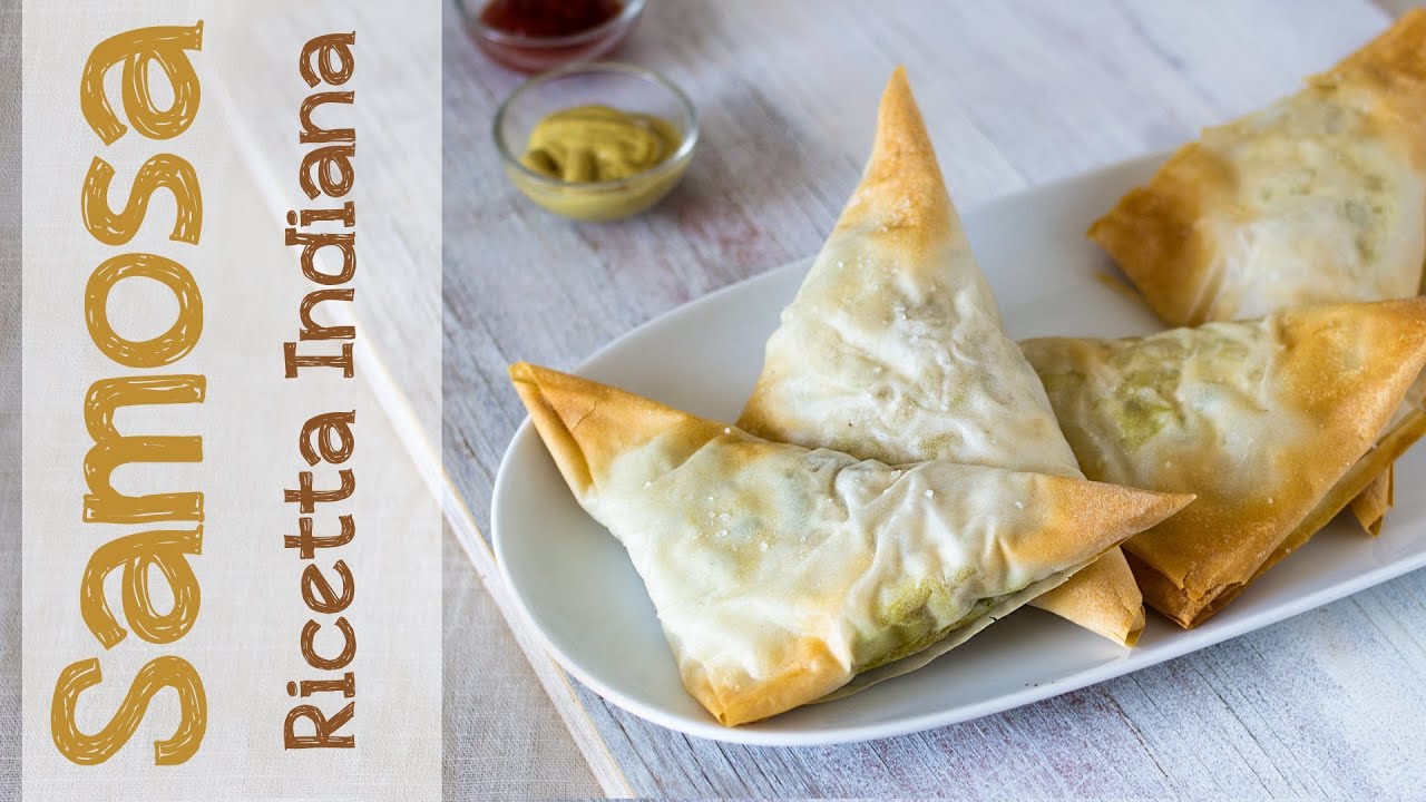 Samosa ricetta indiana | Cotti al forno