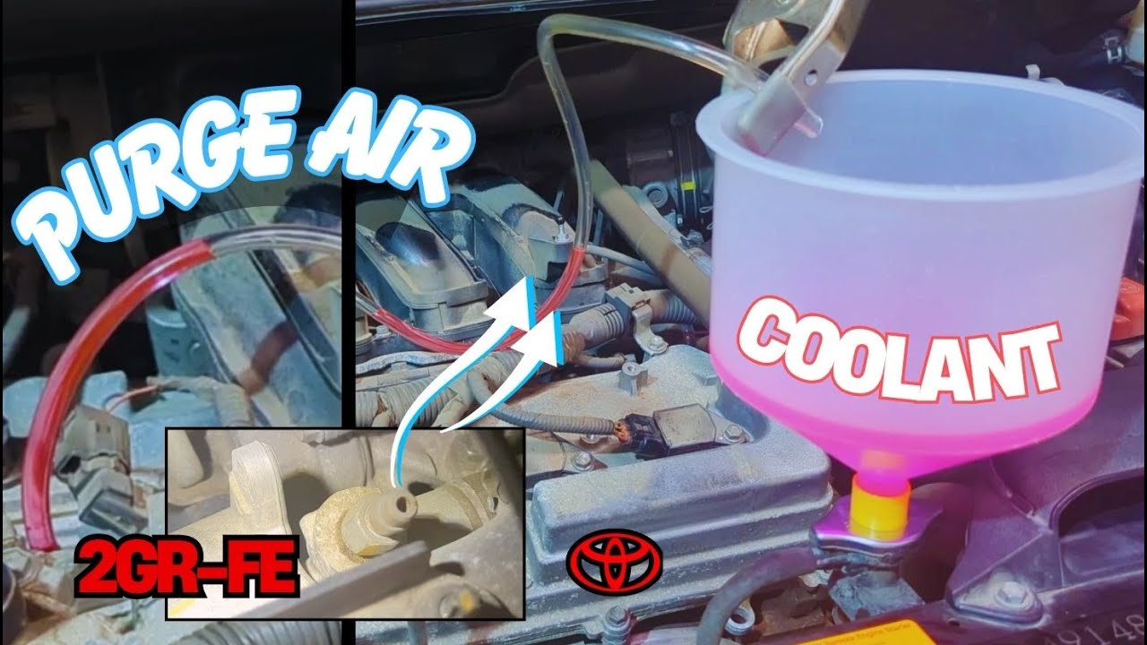 Complete Toyota V6 Coolant Flush & Air Bleed | 2013 Sienna 2GR-FE How-To
