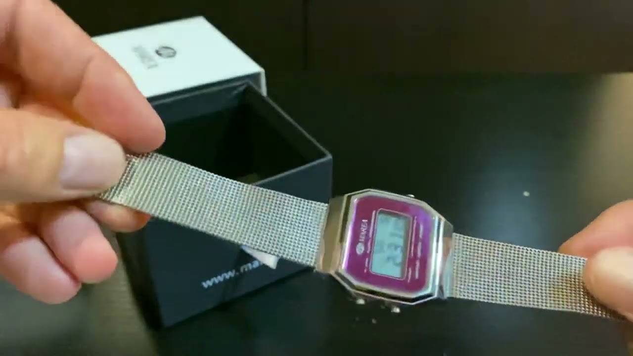 Reloj MAREA DIGITAL y estilo RETRO de MUJER comprado en AMAZON