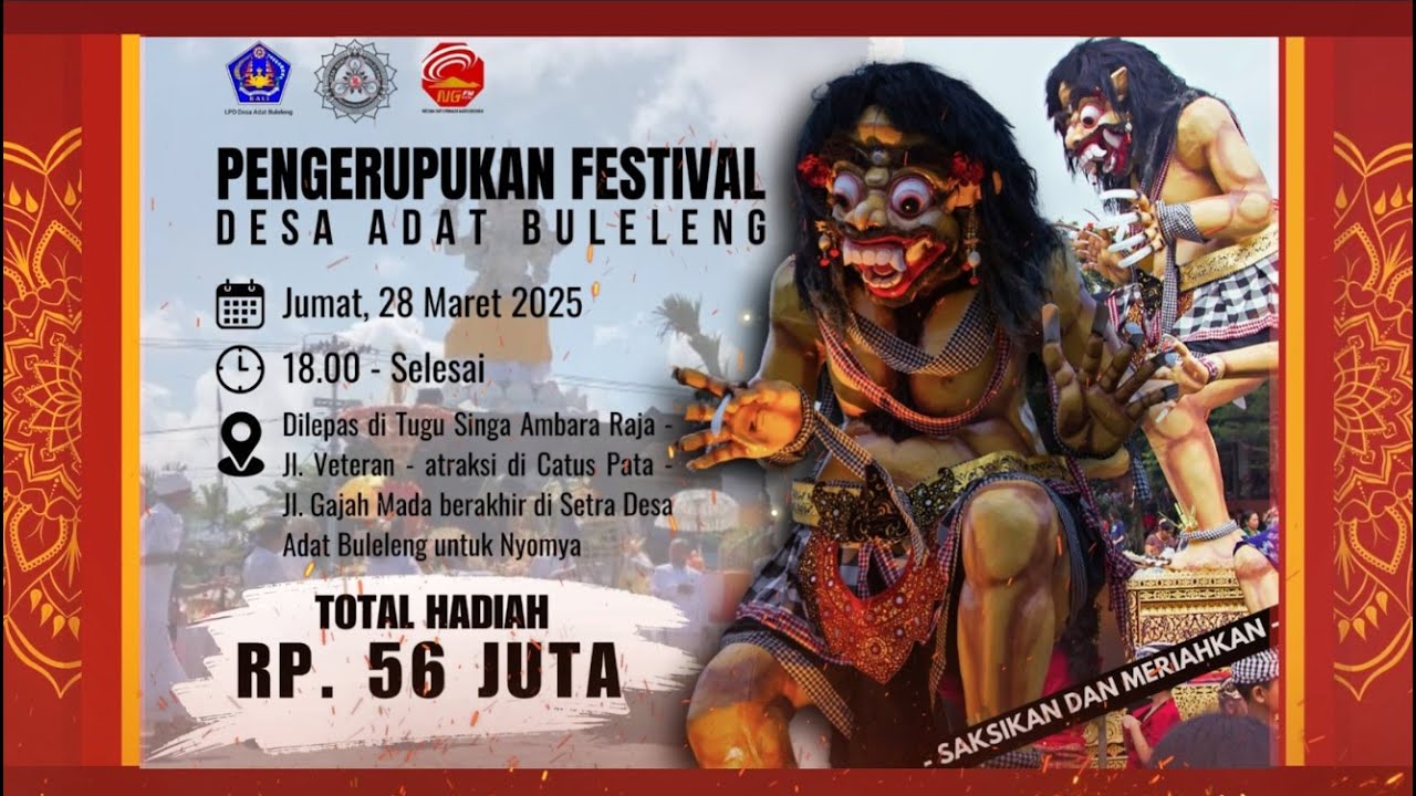Pengerupukan Festival | Desa Adat Buleleng