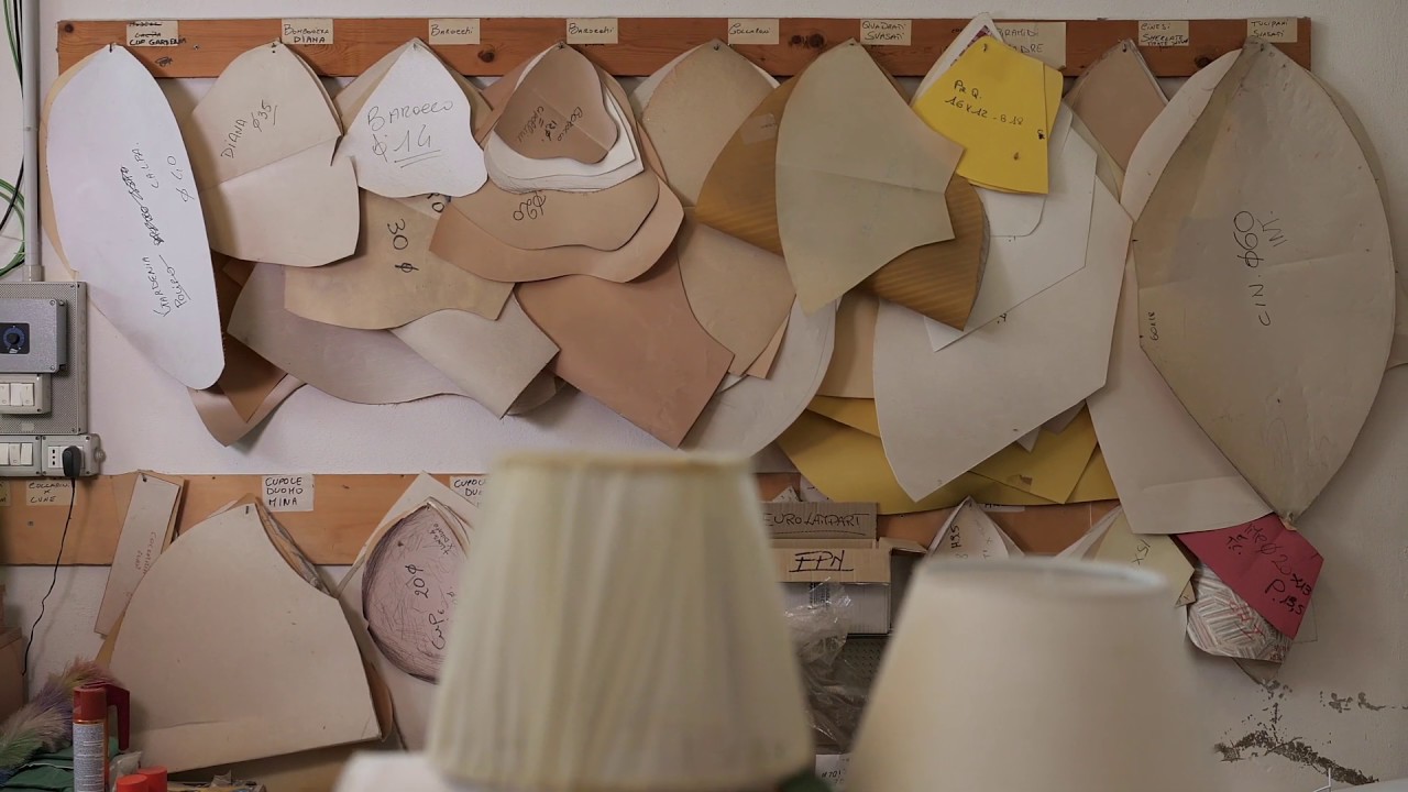 Behind the Scenes - Lamp Shade manufacturing
