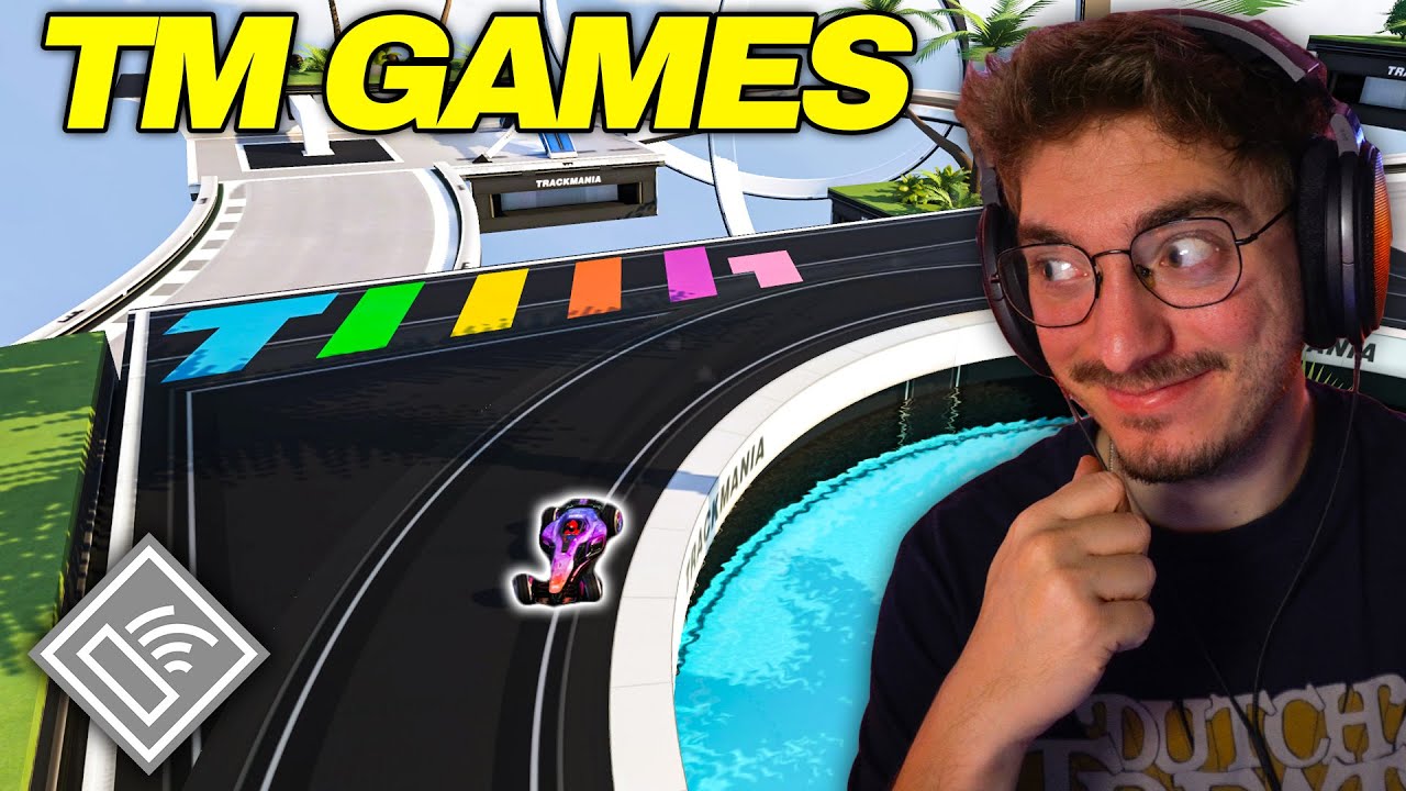LES JEUX OLYMPIQUES DE TRACKMANIA ! | D&eacute;couverte TM Games - Maps Tech