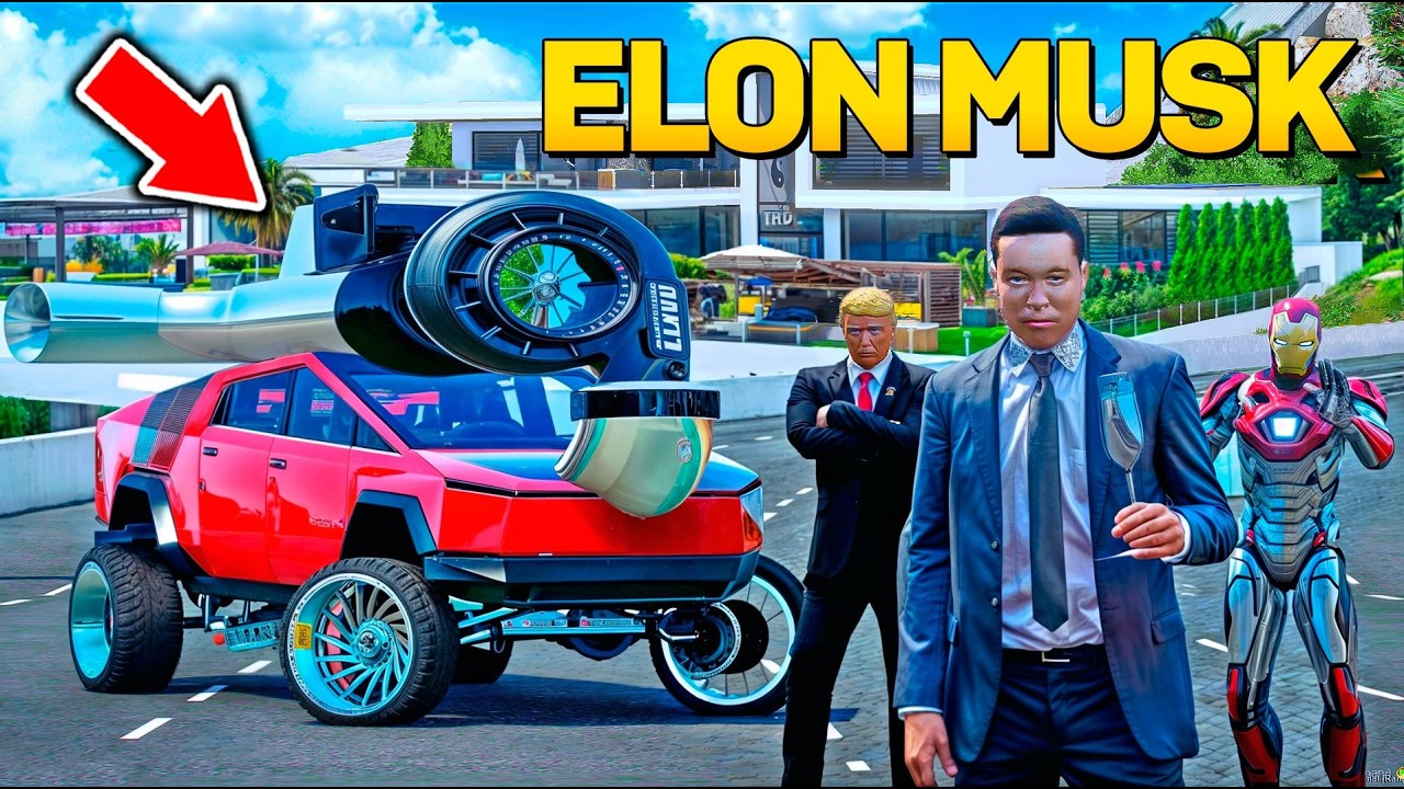 ME VOLVI ELON MUSK POR UN DIA GTA 5 RP