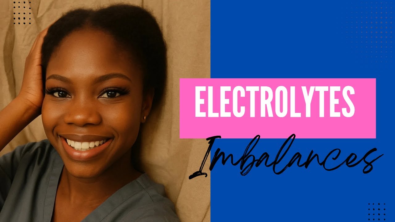 Electrolytes imbalances: nursing mnemonics for causes, signs and management