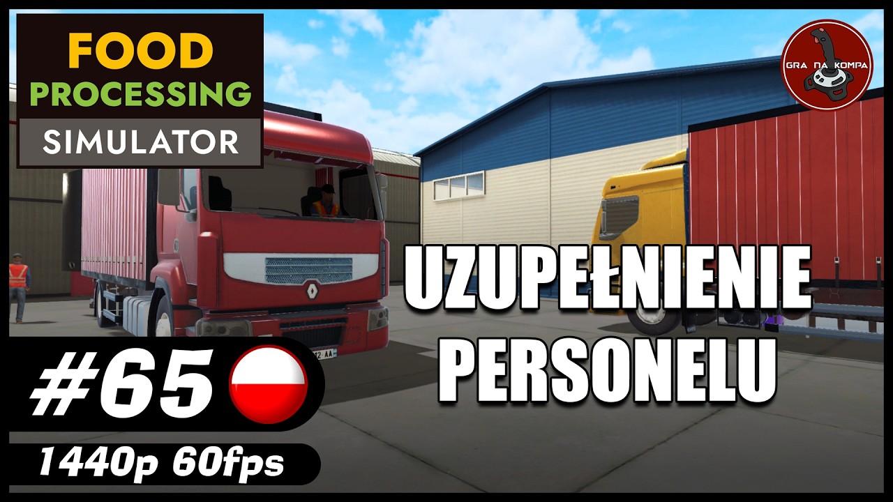 Uzupełnienie personelu || #65 || Food Processing Simulator gameplay PL