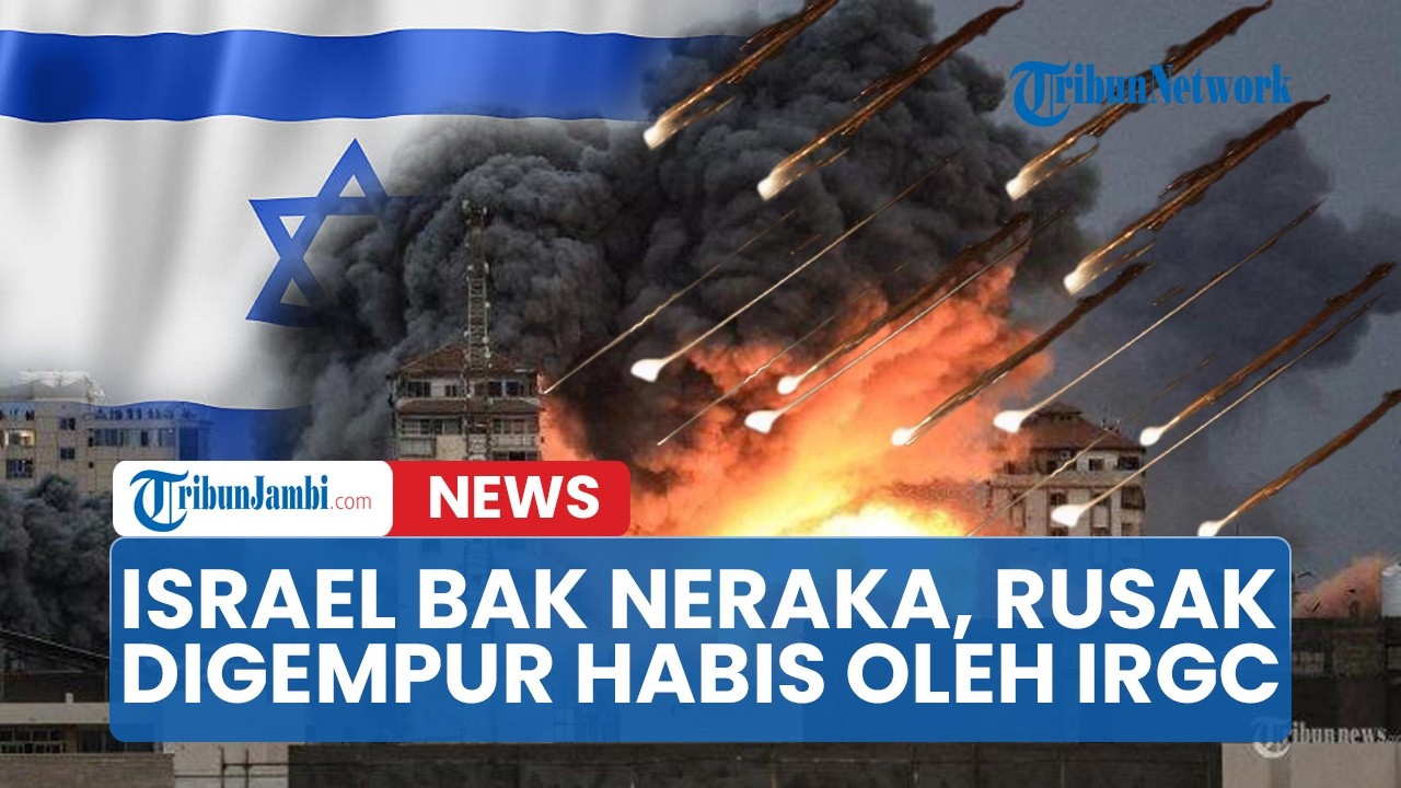 🔴Penampakan Seram Tel Aviv yang Digempur Habis Iran dengan Rudal Hipersonik