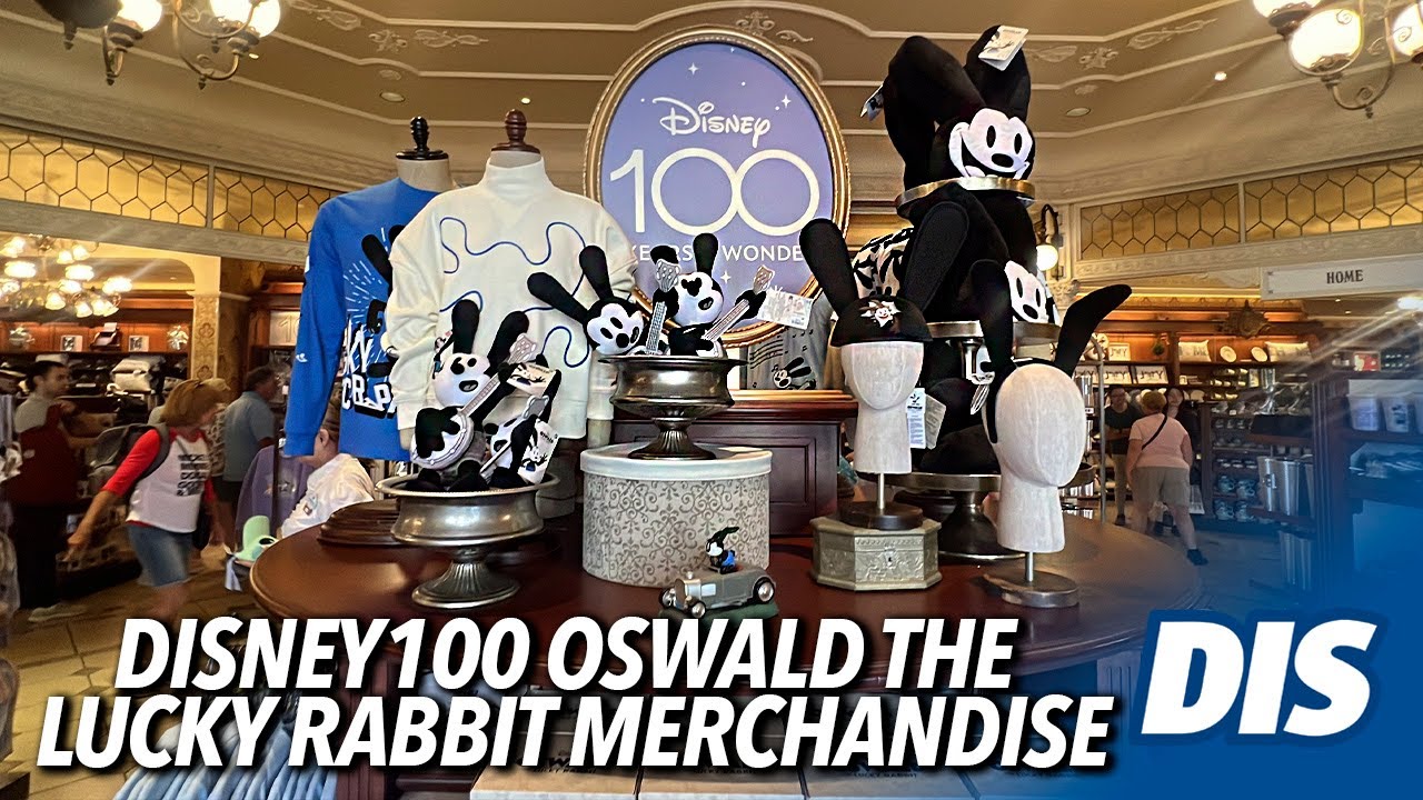 Shopping for the Disney100 Oswald the Lucky Rabbit and The Eras Collection at Magic Kingdom