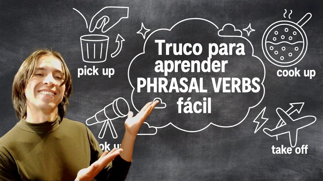 ⚠️Truco para aprender PHRASAL VERBS ! Fácil