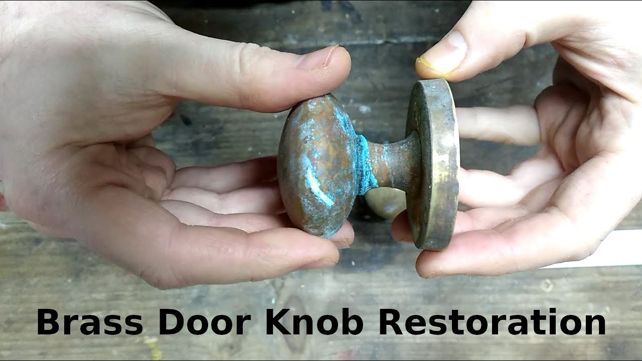Brass Door Knobs Restoration