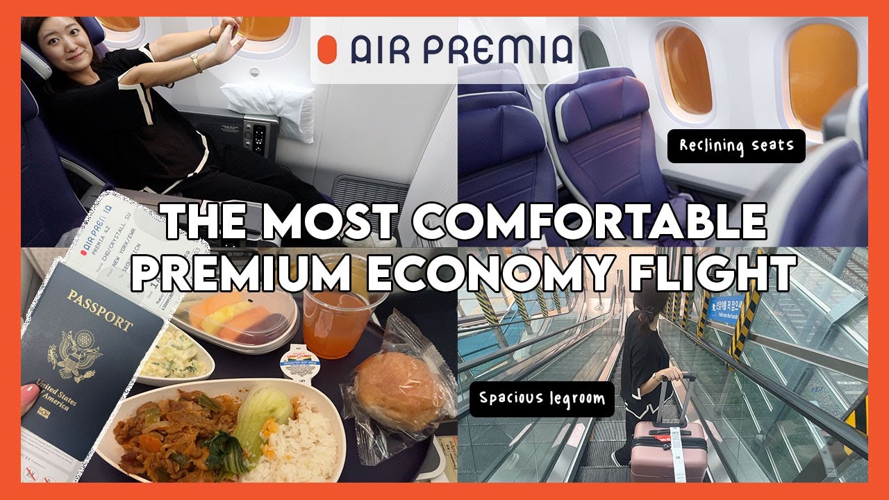 ✈️🇰🇷 Korea's New AIR PREMIA (EWR-ICN) Premium Economy Review | Crystall Cho