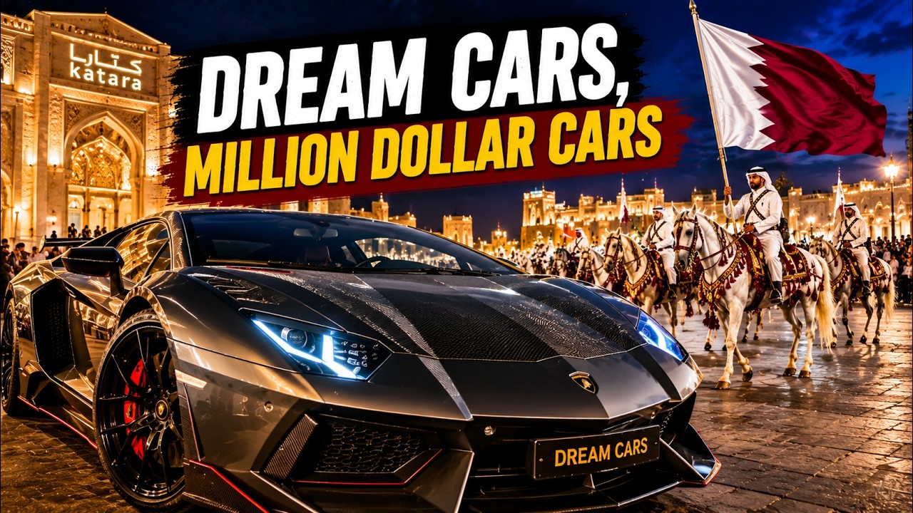 Dream Cars of Qatar 🇶🇦🔥 | Katara Supercar Parade Experience | iam_mex
