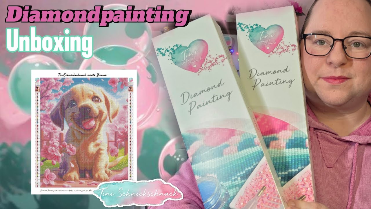 Tinischnickschnack Diamondpainting unboxing plus Secretpicture 🤫