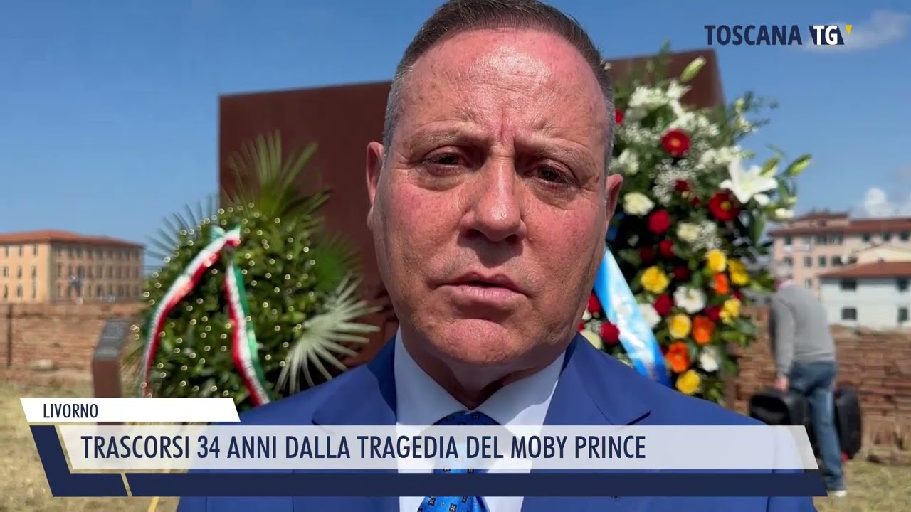 2025-04-10 LIVORNO - TRASCORSI 34 ANNI DALLA TRAGEDIA DEL MOBY PRINCE