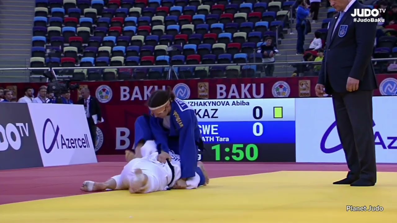Abiba ABUZHAKYNOVA 🇰🇿 🆚️ Tara BABULFATH 🇸🇪 | четвертьфинал/-48кг | Большой Шлем Баку 2024