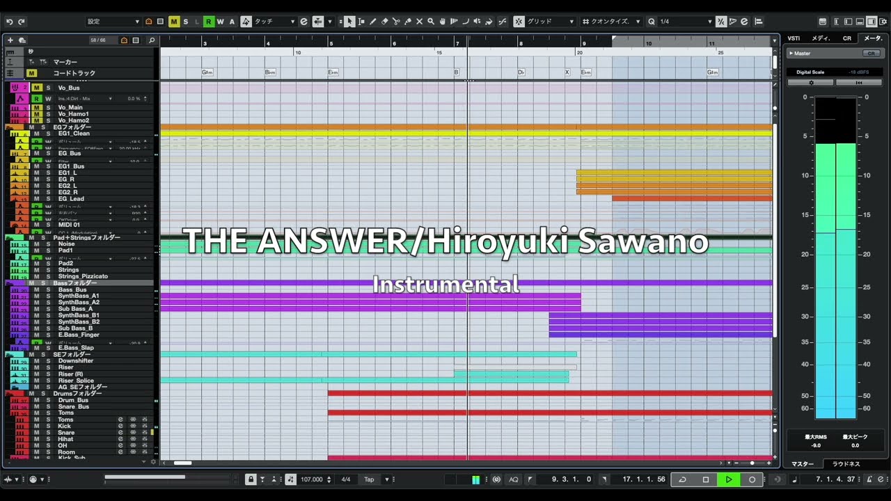 『THE ANSWER』Hiroyuki Sawano feat. Laco (Instrumental)  - 86 - Eighty Six【カラオケ】