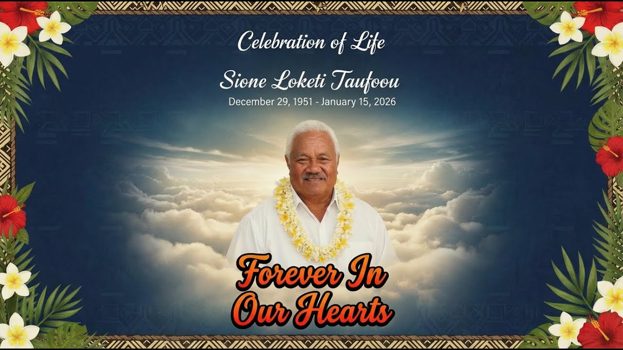 Sione Loketi Taufoou Celebration of Life