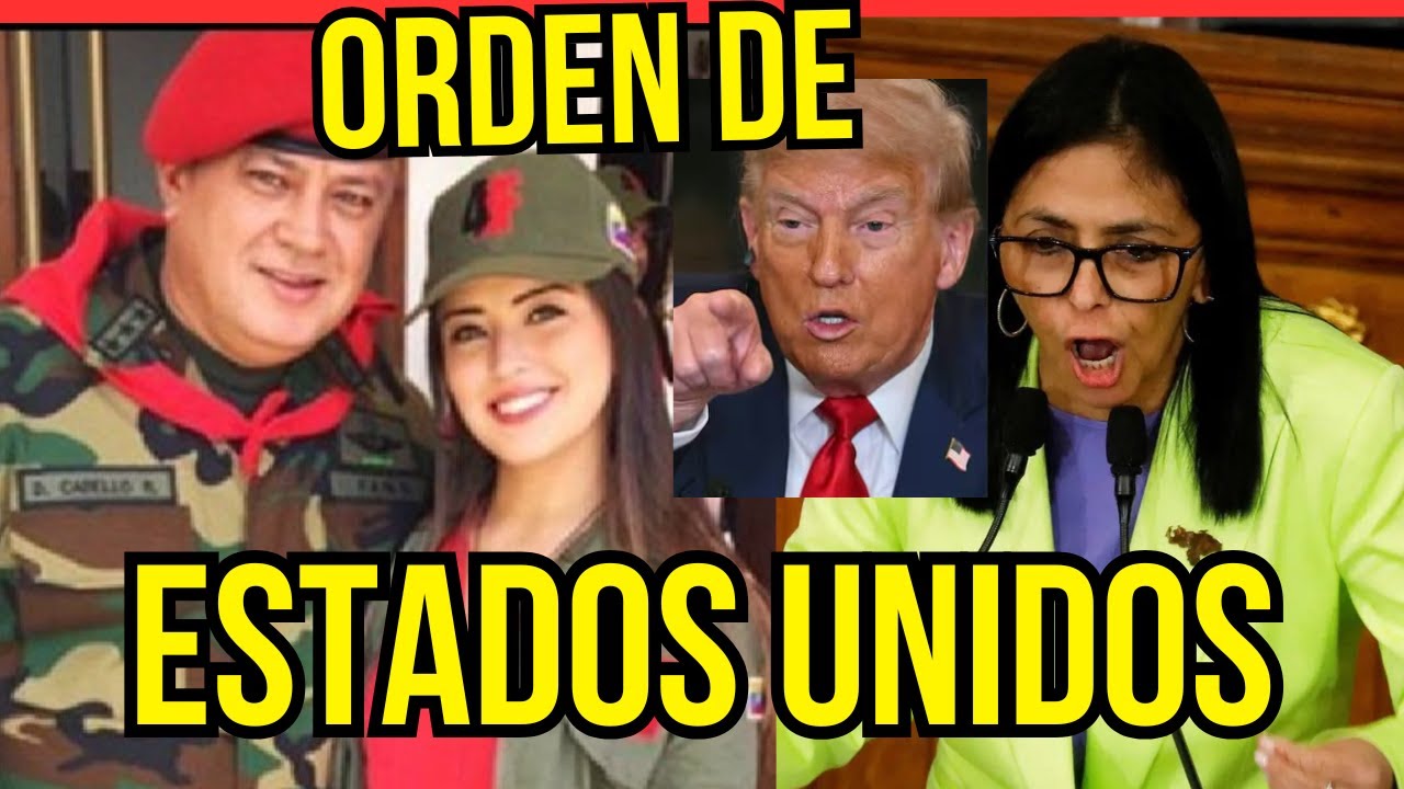 ESTADOS UNIDOS HIZO QUE DIOSDADO Y DELCY RODRIGUEZ HICIERAN ALGO...SIN PENSARLO