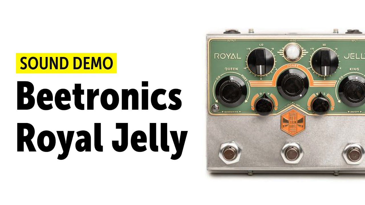 Beetronics Royal Jelly - Sound Demo (no talking)