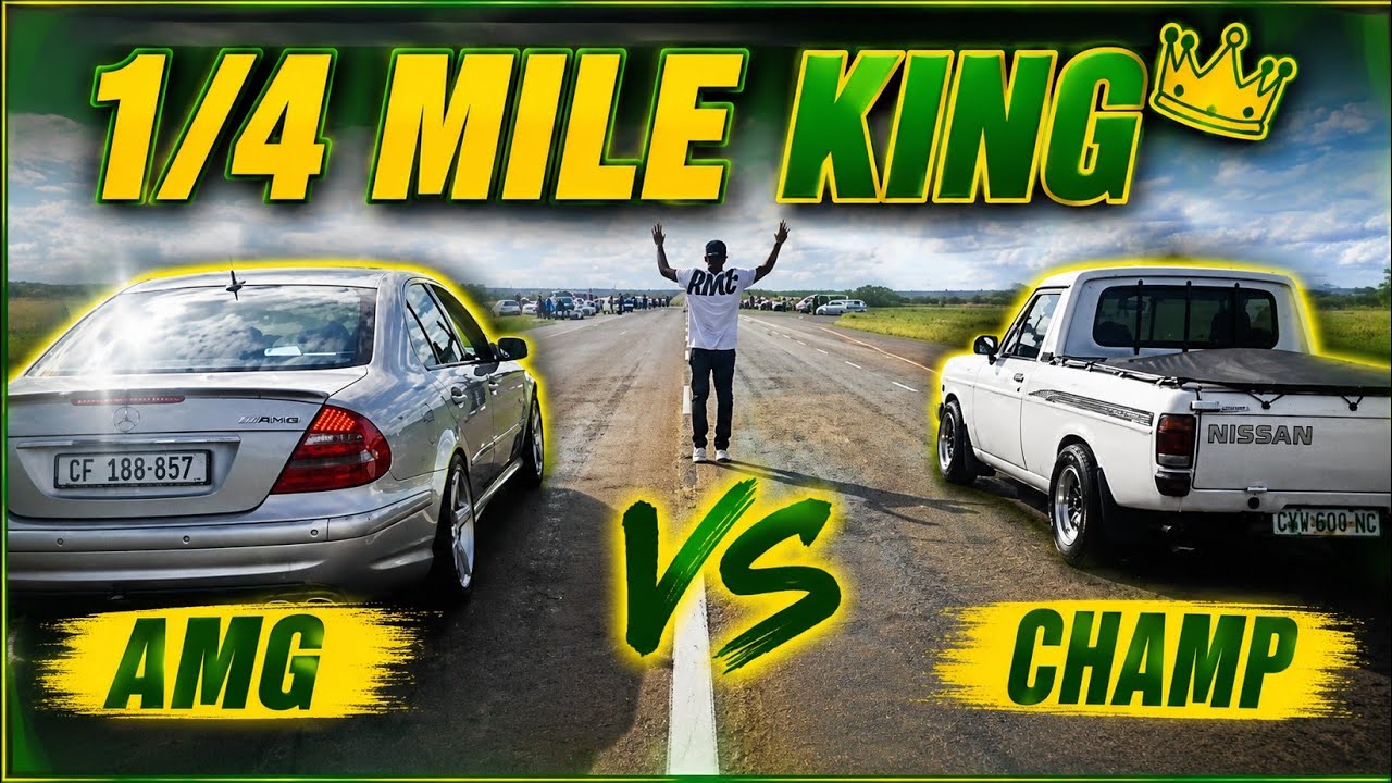 This is why the Nissan 1400 Champ is the 1/4 mile KING!👑South African Motorsport