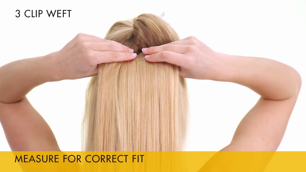 REMY HOW TO CLIP IN HAIR EXTENSIONS