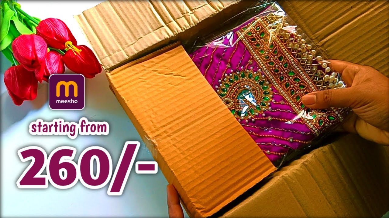 Latest maggam work blouses | meesho maggam work blouse reviews | latest maggam work blouses