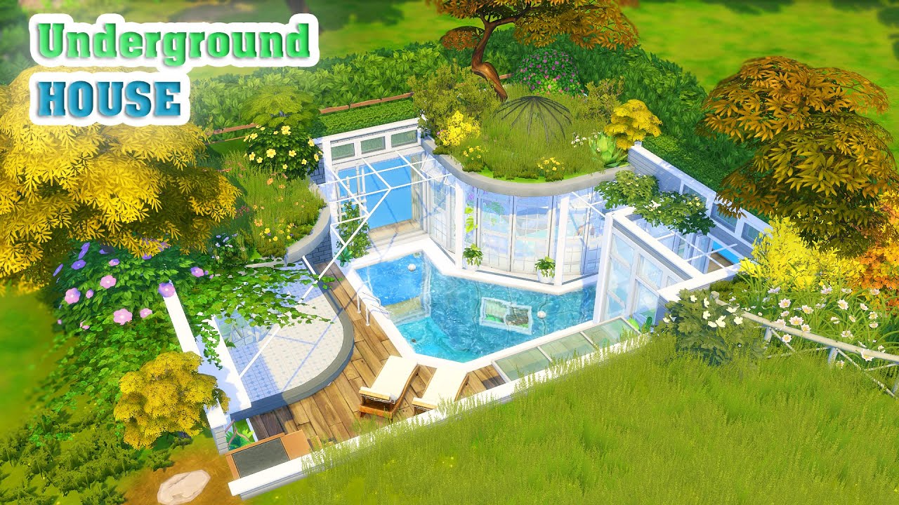 Sims 4 Build: I build a UNDERGROUND HOUSE for Your Sims