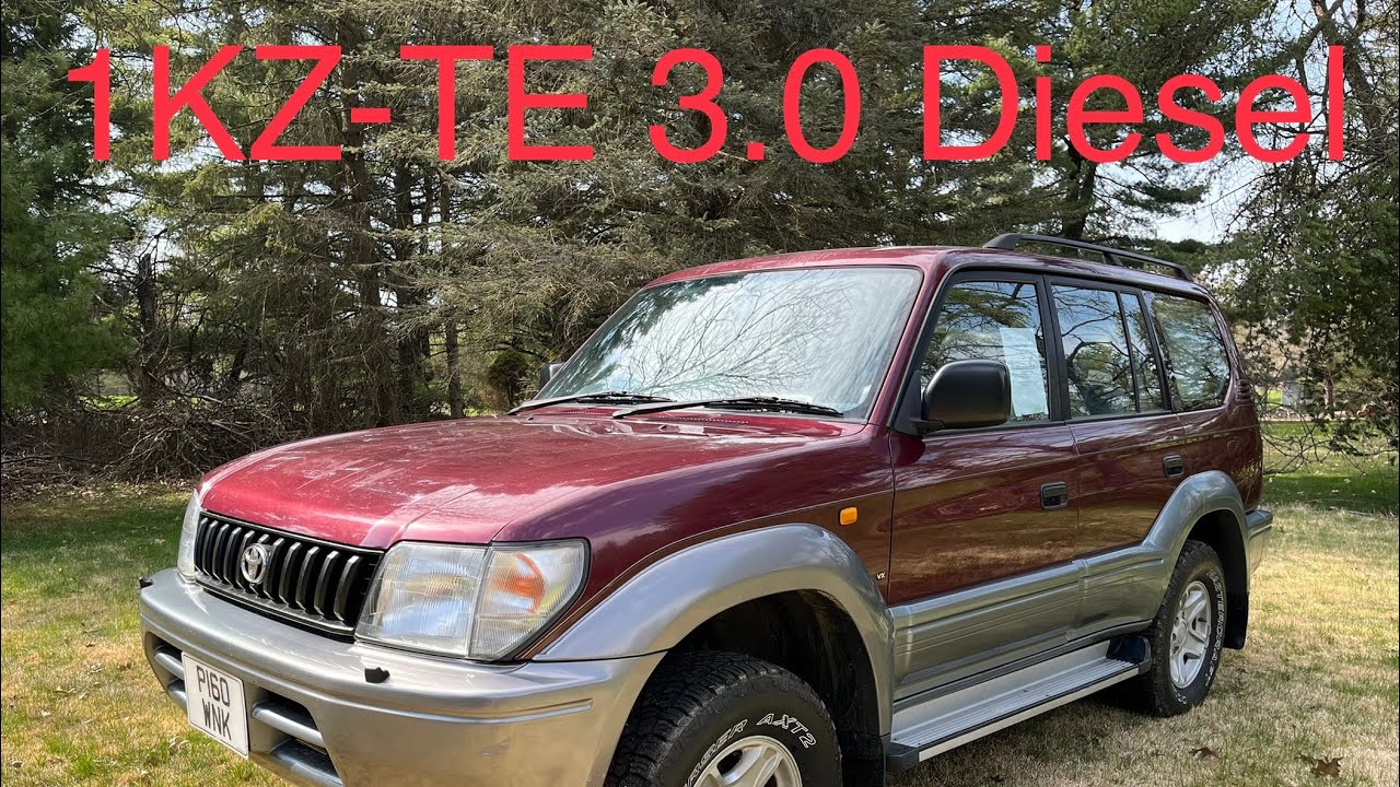 (SOLD)1997 Toyota Land Cruiser PRADO 3.0 Diesel 1KZ-TE For Sale